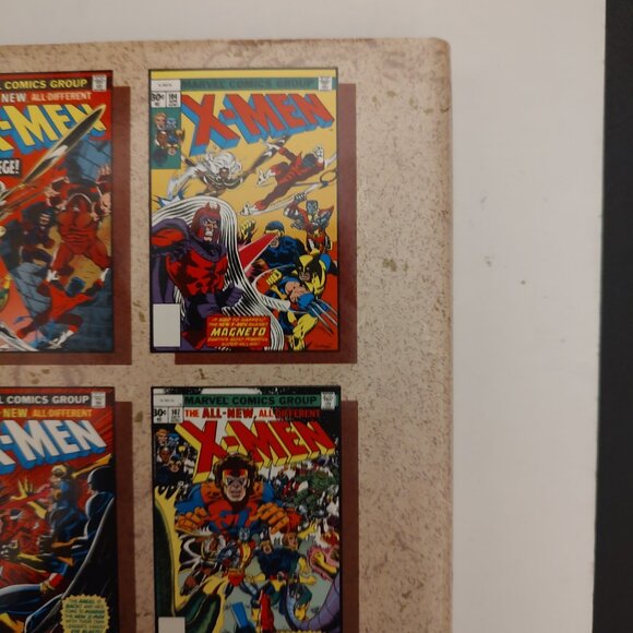 MARVEL MASTERWORKS VOLUME 12 THE X MEN   GOLD FOIL PRINT    By Chris Claremont - Picture 8 of 16